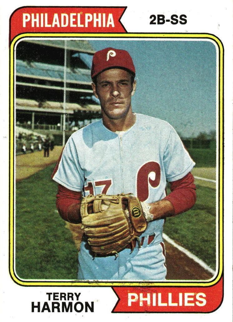 Terry Harmon 1974 topps Topps