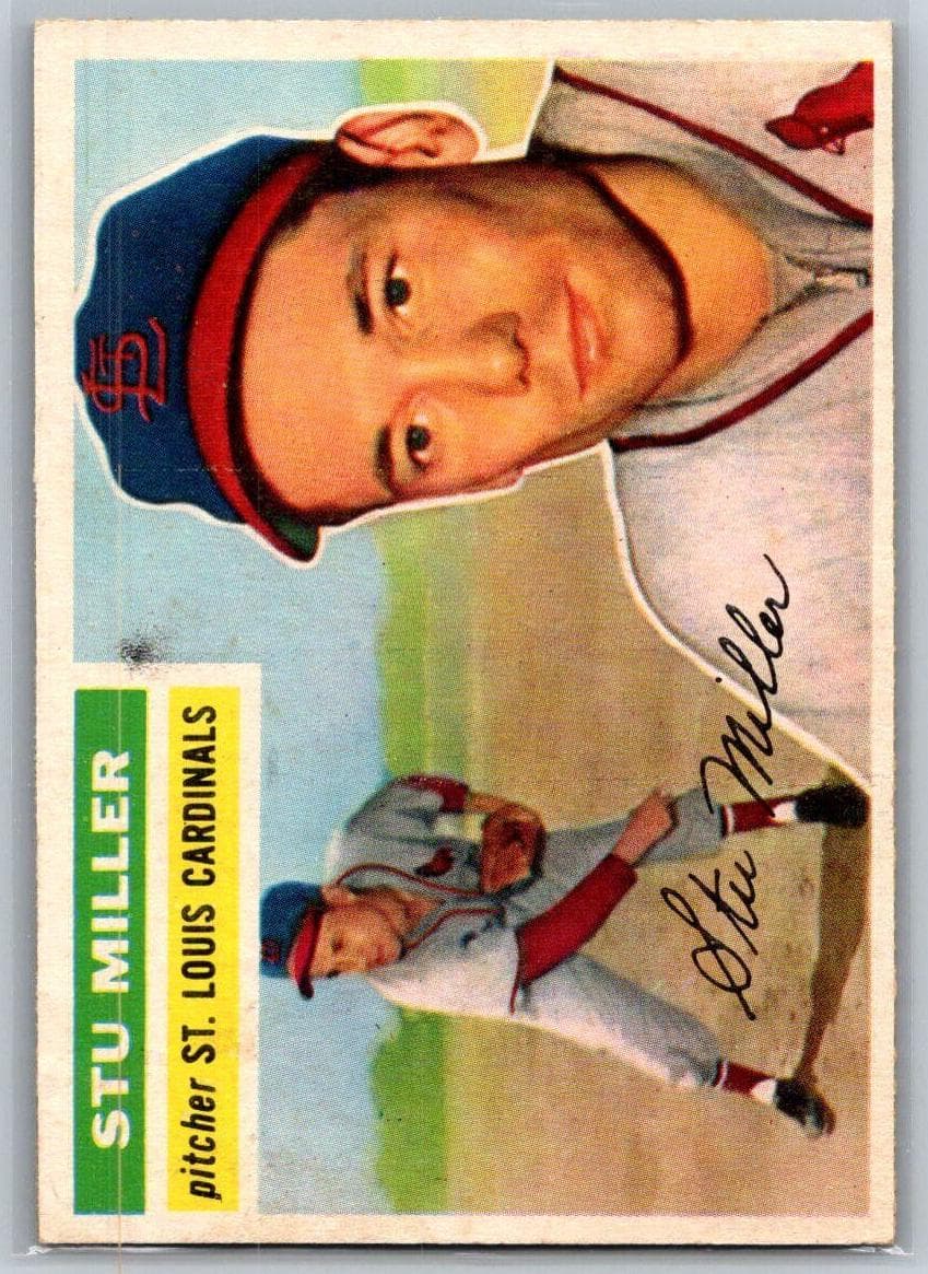 Stu Miller 1956 topps Topps