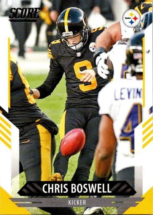 Chris Boswell 2021 panini Score