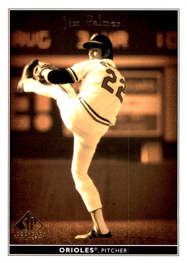 Jim Palmer trading card