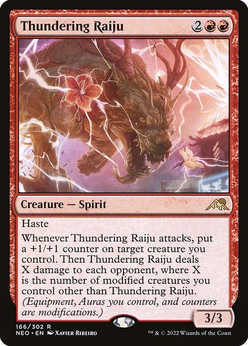 Thundering Raiju #166