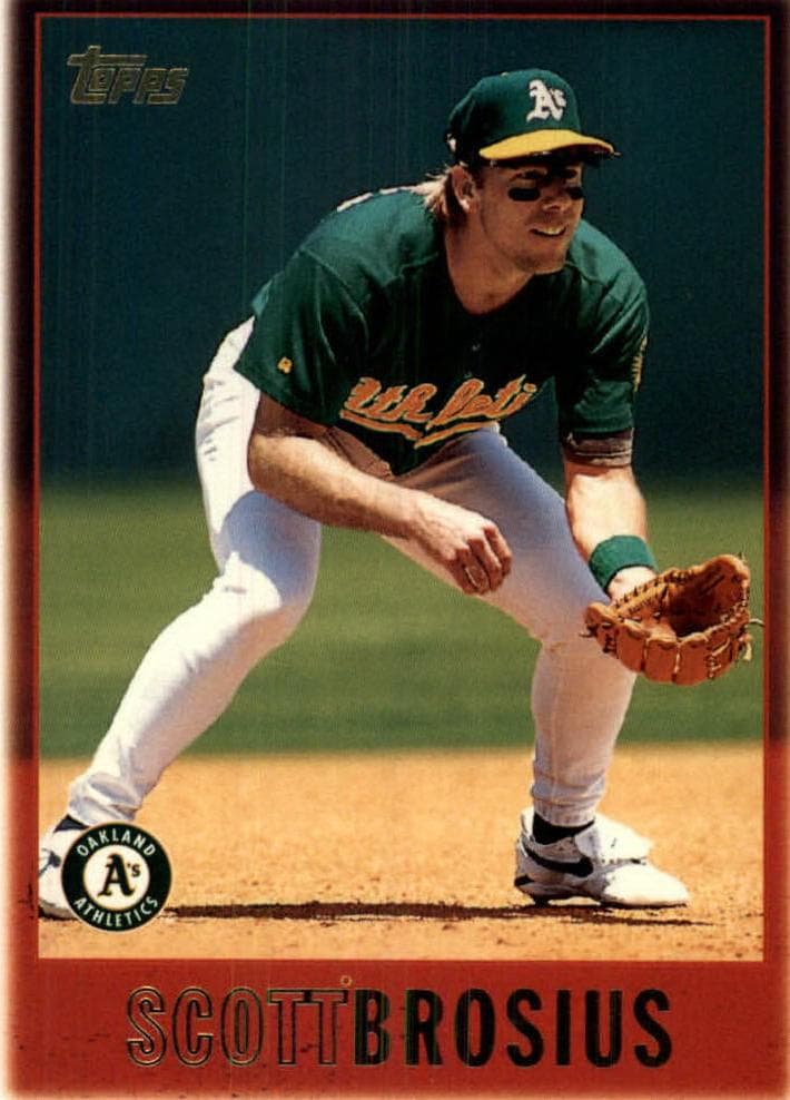 Scott Brosius 1997 topps Topps