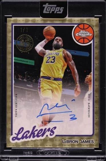 LeBron James 2025 topps