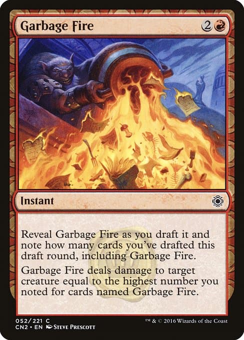 Garbage Fire 2016 Magic: The Gathering Conspiracy Take the Crown