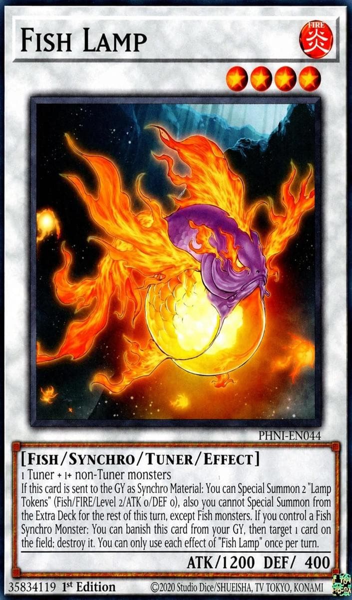 Fish Lamp 2024 Yu-Gi-Oh! Phantom Nightmare
