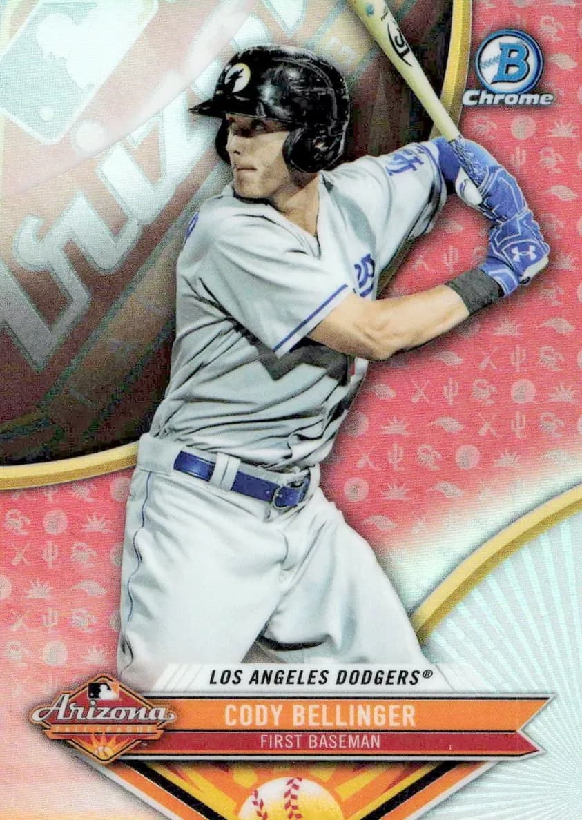 Cody Bellinger 2017 bowman Bowman Chrome