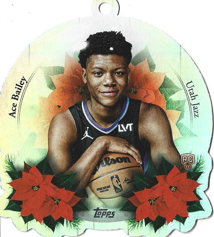 Ace Bailey 2025 topps Holiday