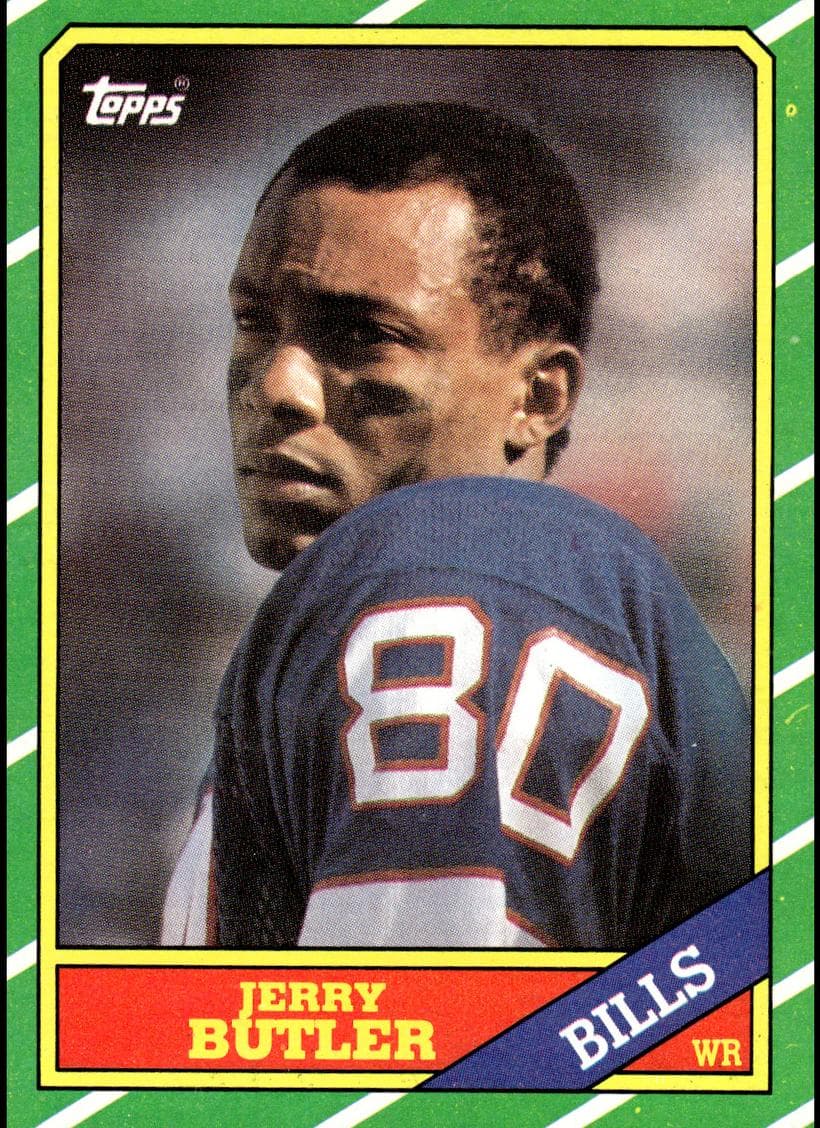 Jerry Butler trading card