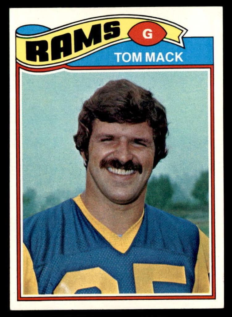 Tom Mack 1977 topps Topps