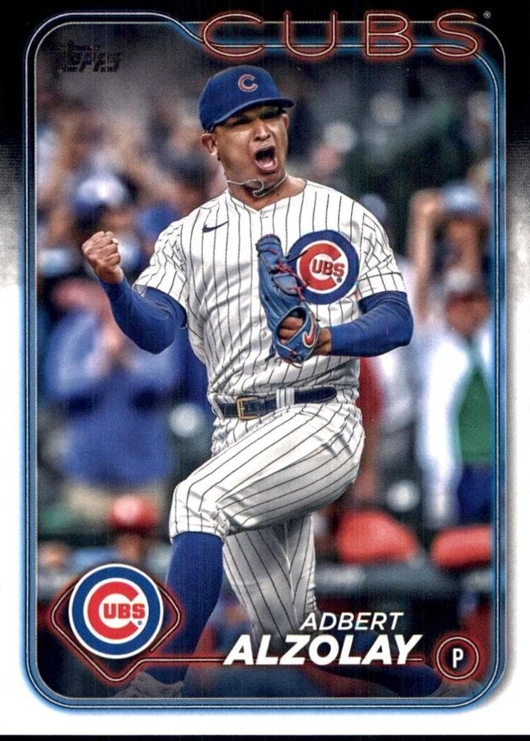 Adbert Alzolay trading card