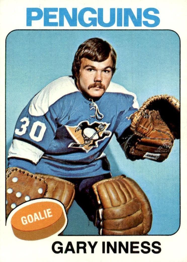 Gary Inness 1975 topps Topps