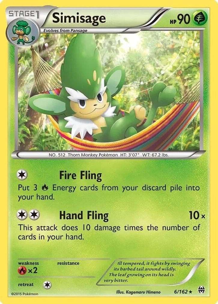 Simisage 2015 Pokemon