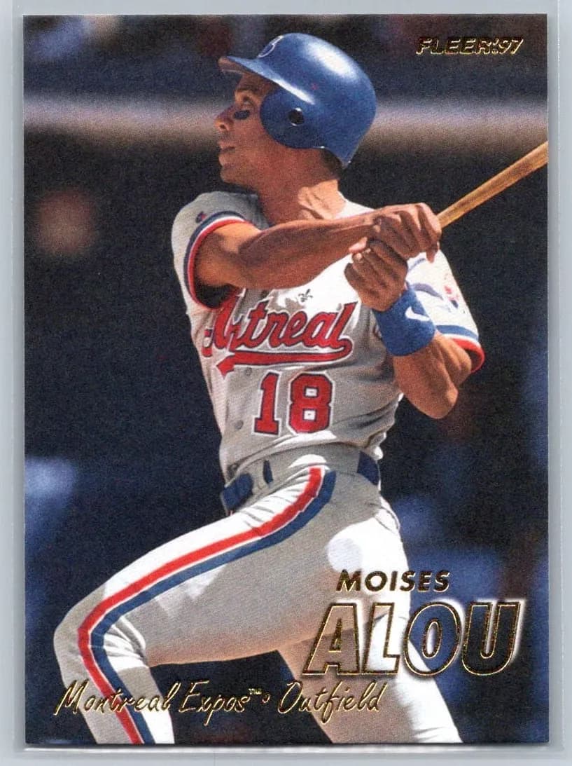 Moises Alou 1997 fleer Fleer