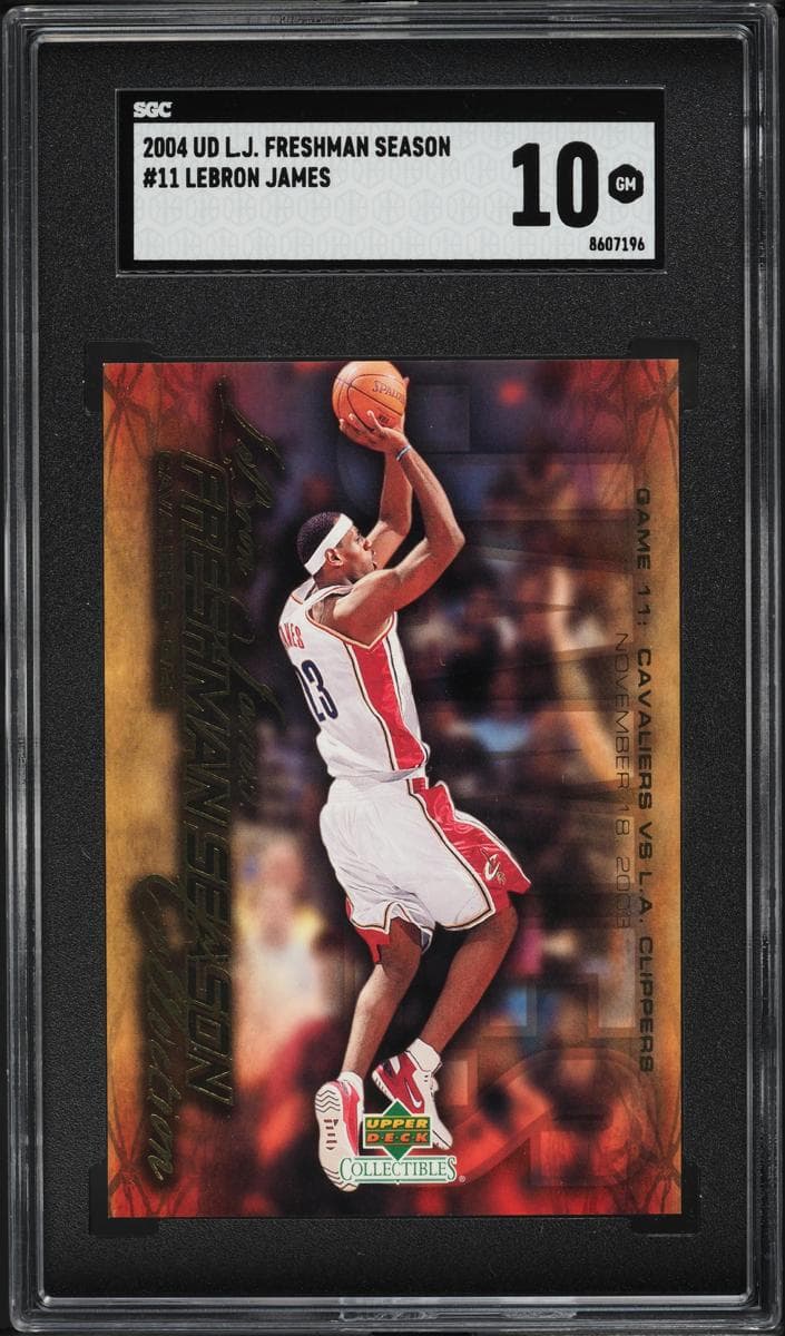LeBron James 2004 upper-deck Collectibles Lebron James Freshman Season
