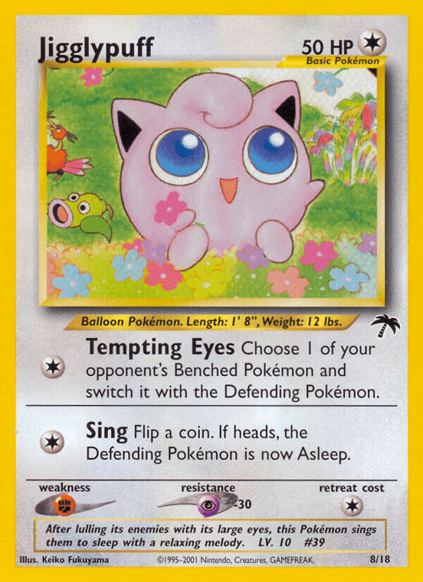 Jigglypuff 2001 Pokemon