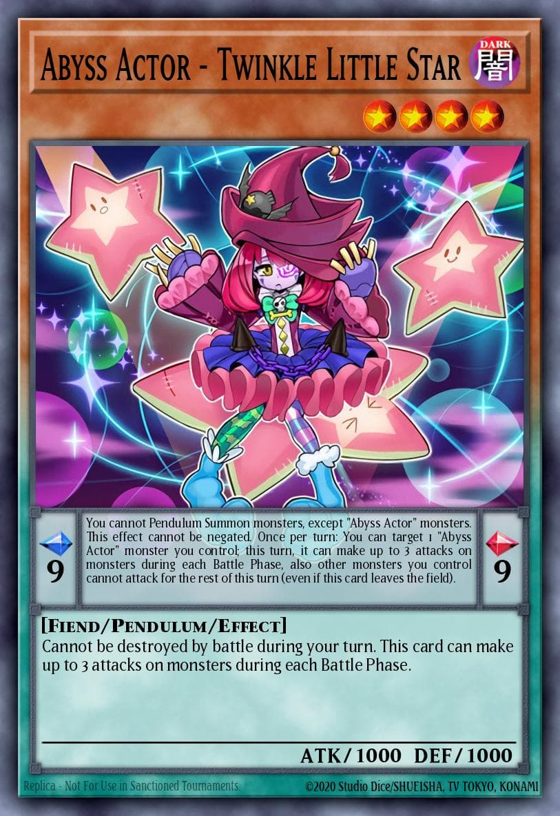Abyss Actor - Twinkle Little Star 2020 Yu-Gi-Oh!