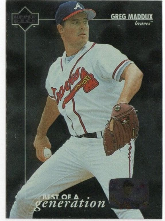 Greg Maddux 1996 upper-deck Upper Deck