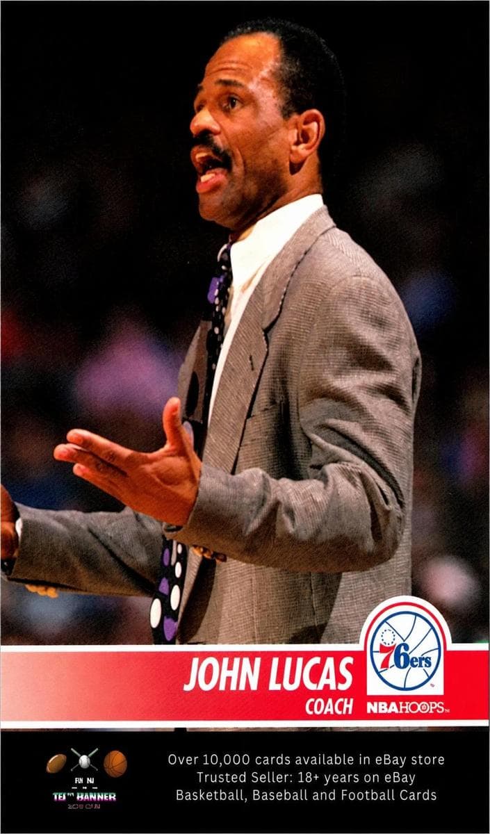 John Lucas 1994 panini Hoops