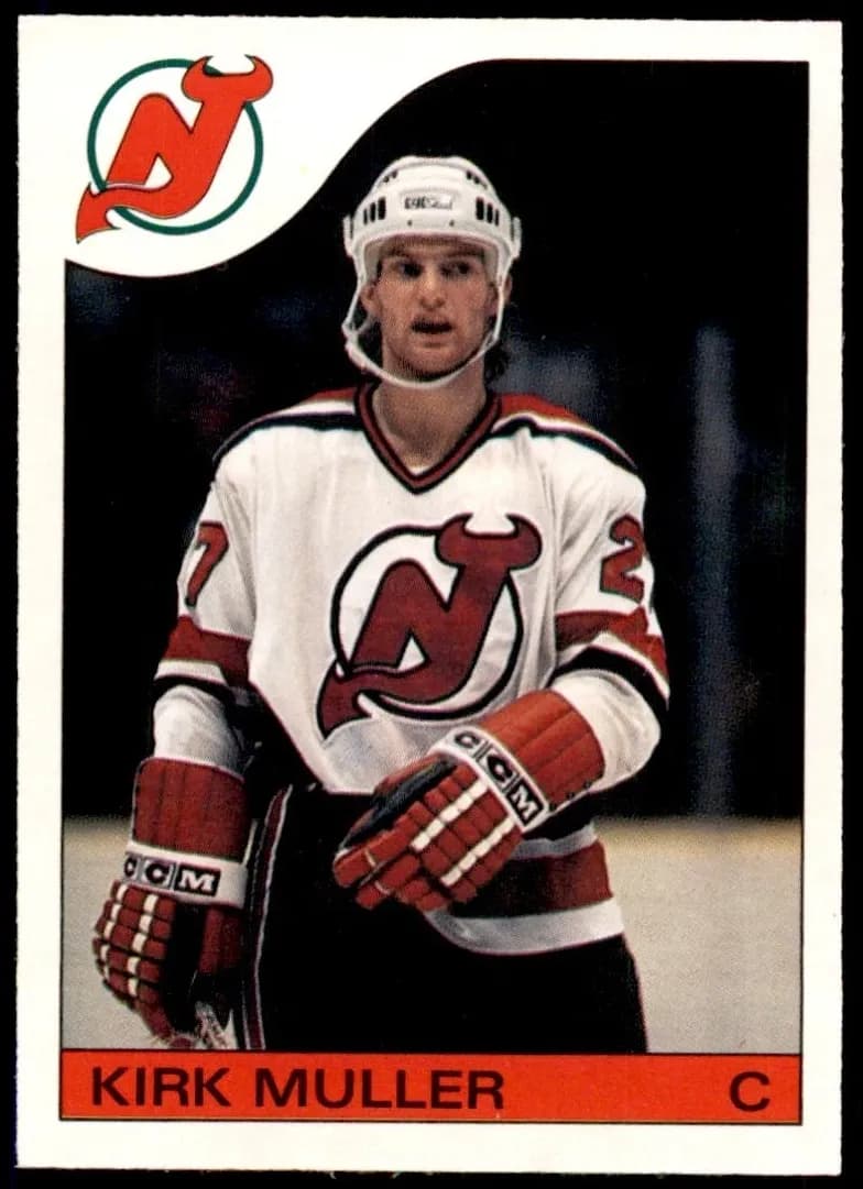 Kirk Muller 1985 topps O-Pee-Chee