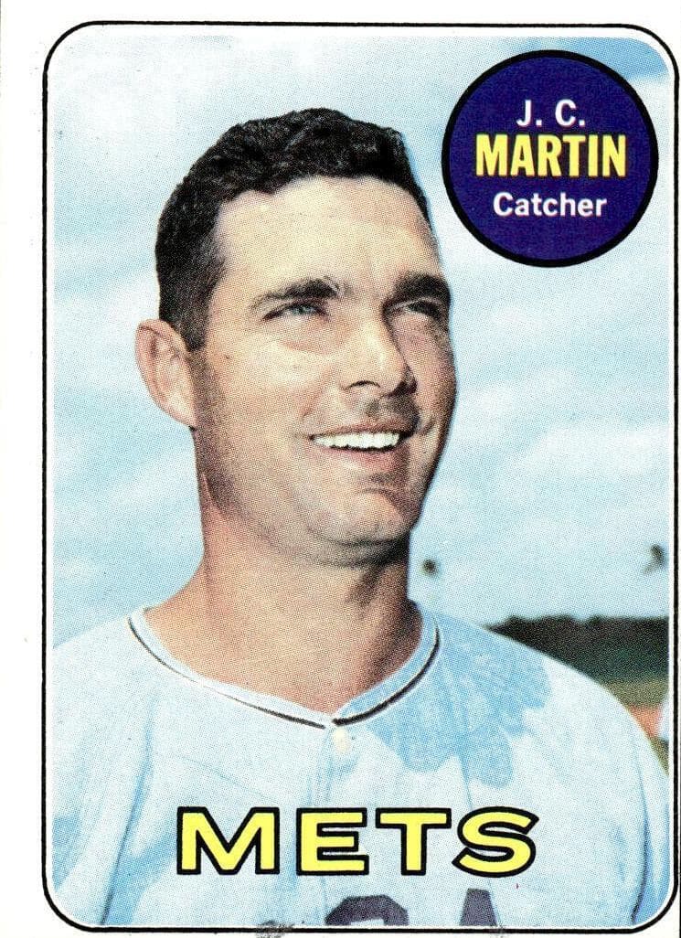 J.C. Martin 1969 topps Topps