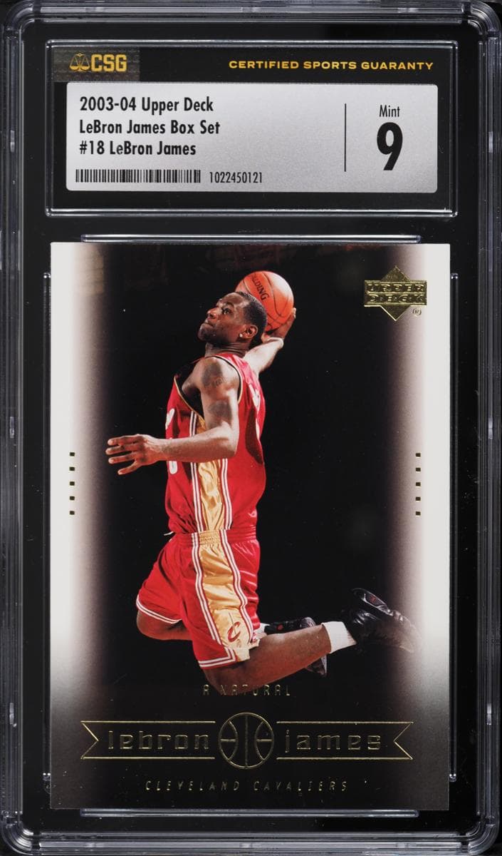 Lebron James 2003 upper-deck Lebron James Box Set