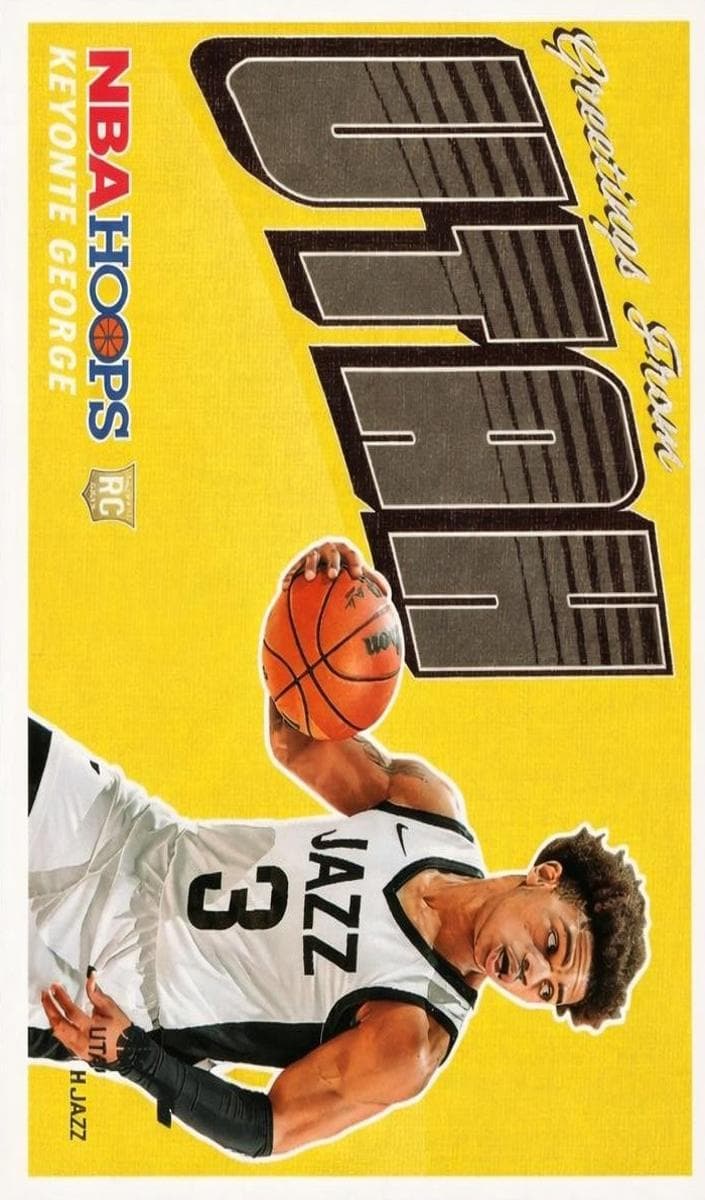 Keyonte George 2023 panini Hoops Winter