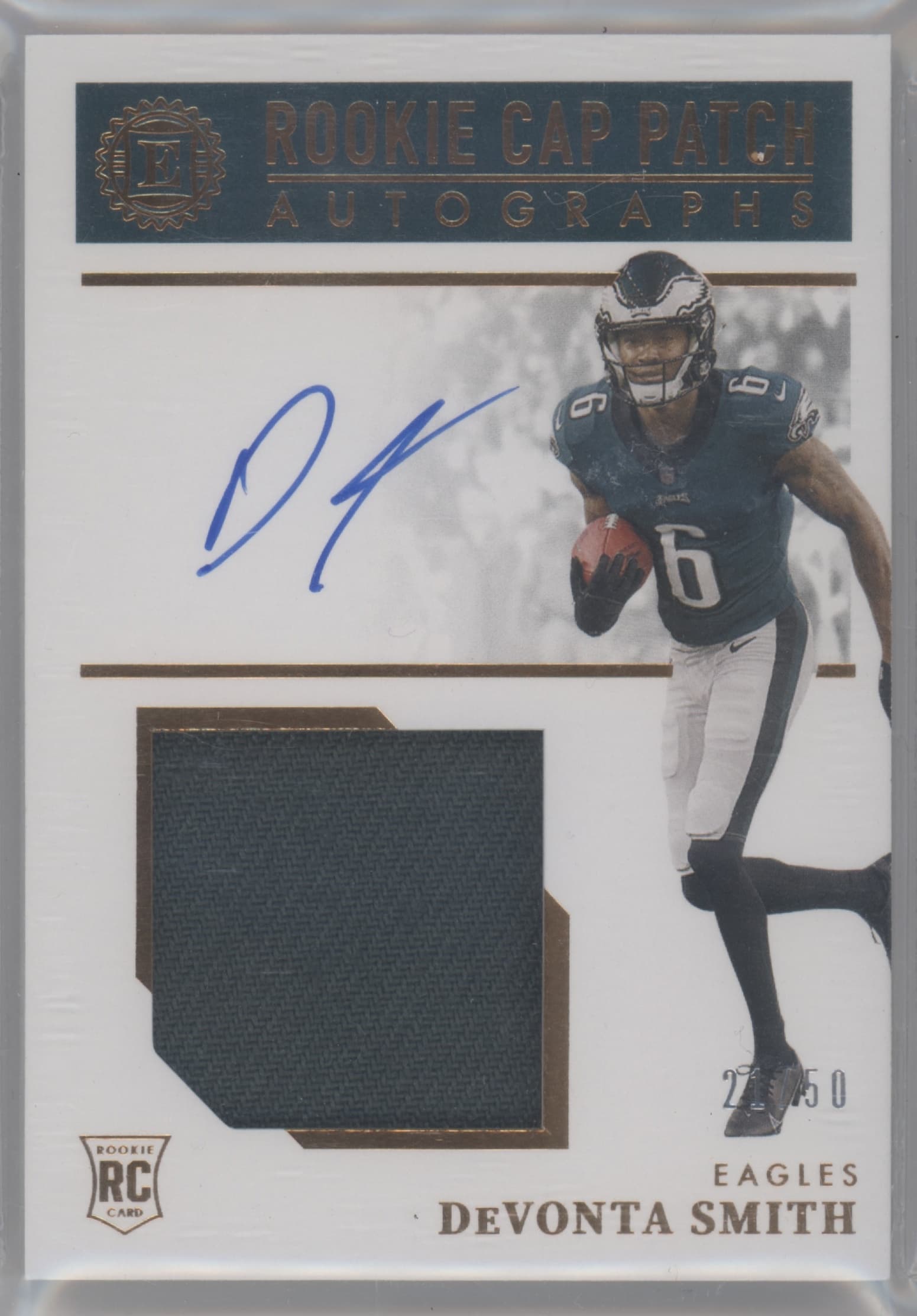 DeVonta Smith 2021 panini Panini Encased