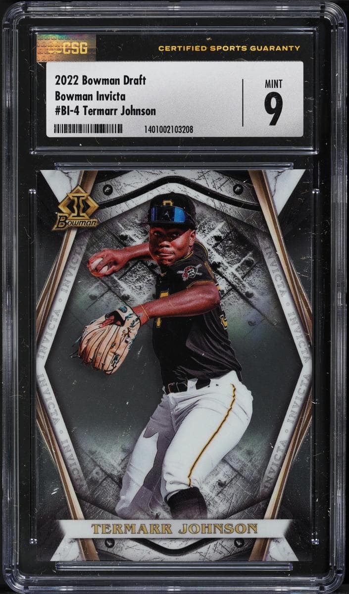 Termarr Johnson 2022 bowman Bowman Draft