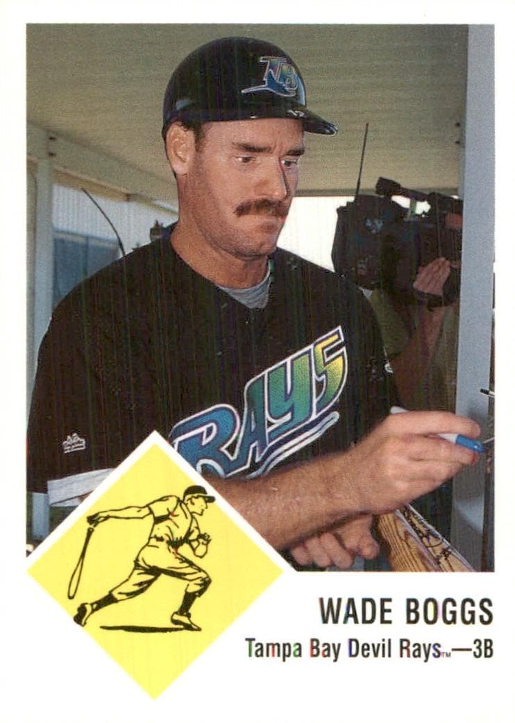Wade Boggs 1998 fleer Tradition