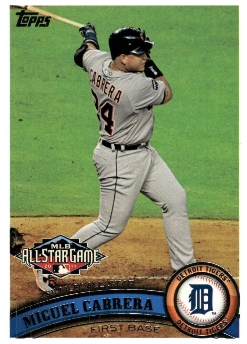 Miguel Cabrera 2011 topps Topps Update