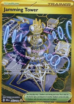 Jamming Tower trading card