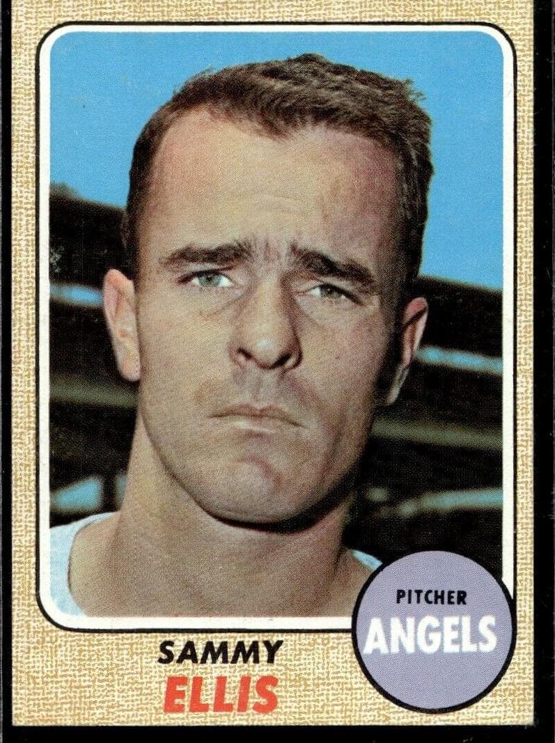 Sammy Ellis 1968 topps Topps