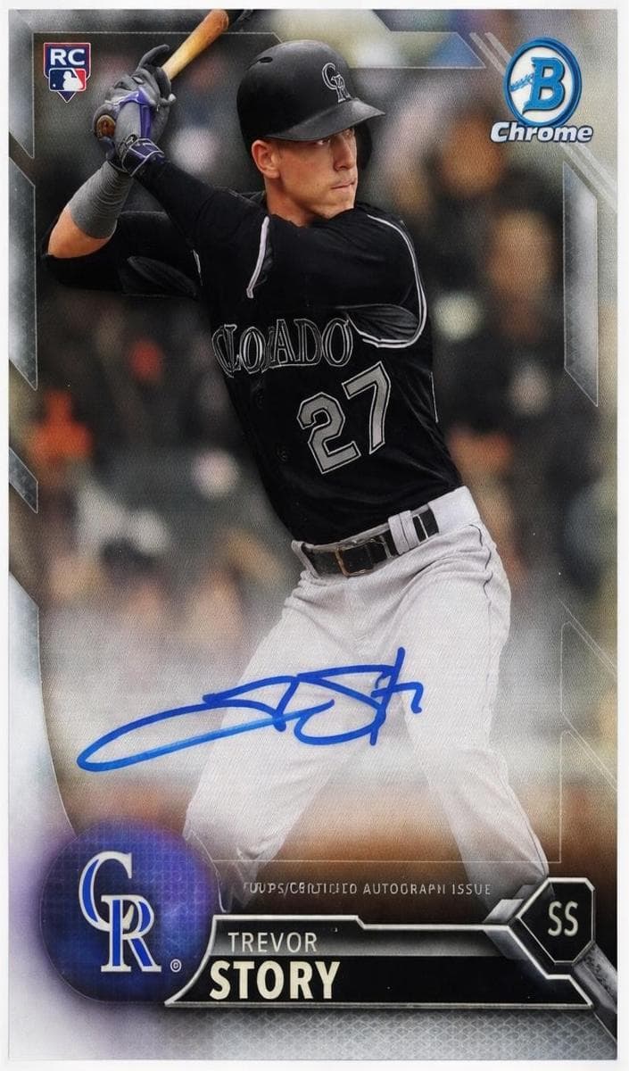 Trevor Story 2016 bowman