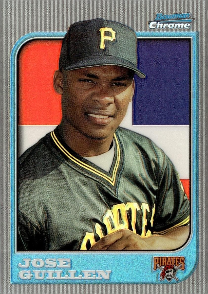 Jose Guillen 1997 bowman Chrome