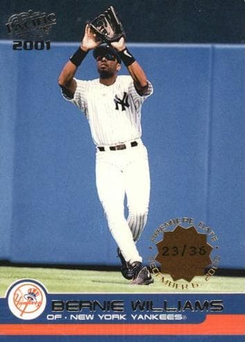 Bernie Williams 2001 unknown Pacific