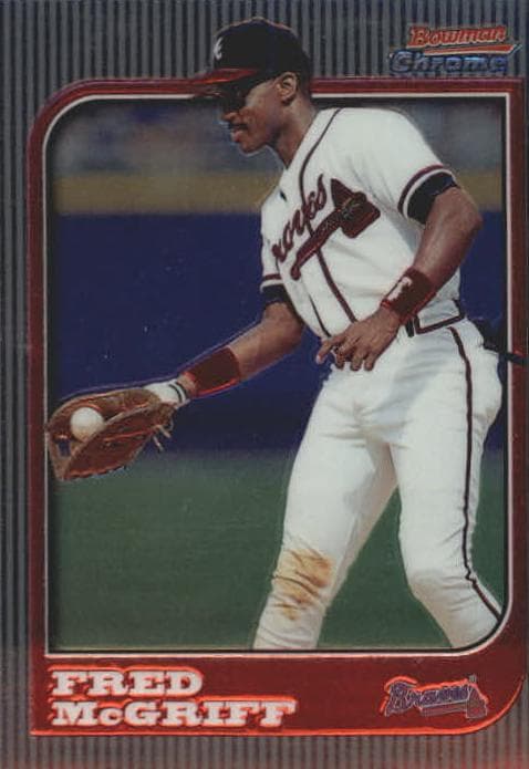 Fred McGriff 1997 bowman Bowman Chrome