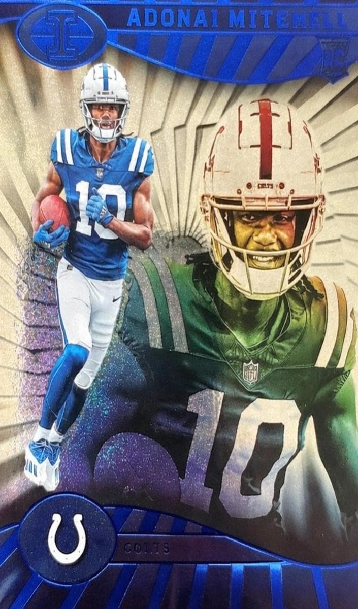 Adonai Mitchell 2024 panini Illusions