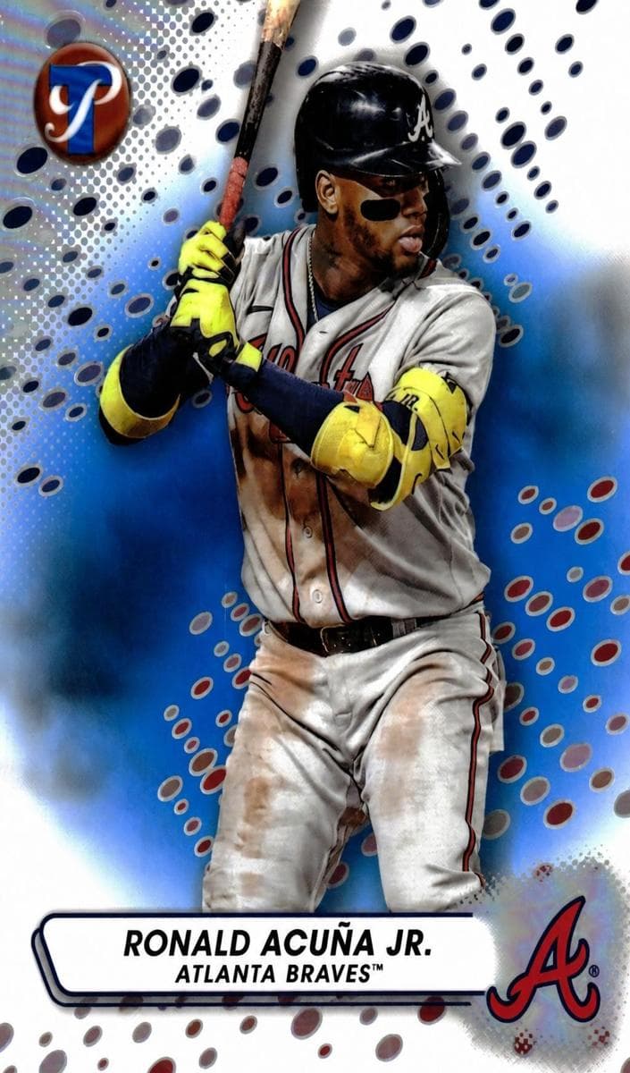 Ronald Acuna 2023 topps Pristine