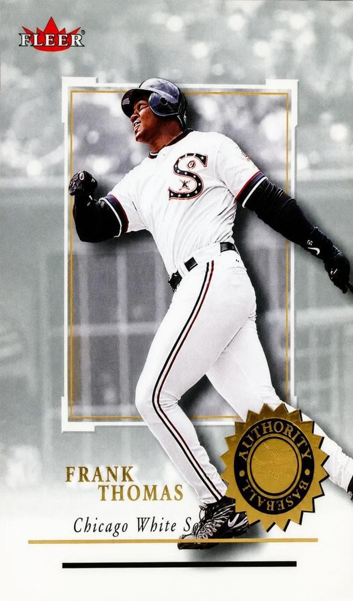 Frank Thomas 2001 fleer