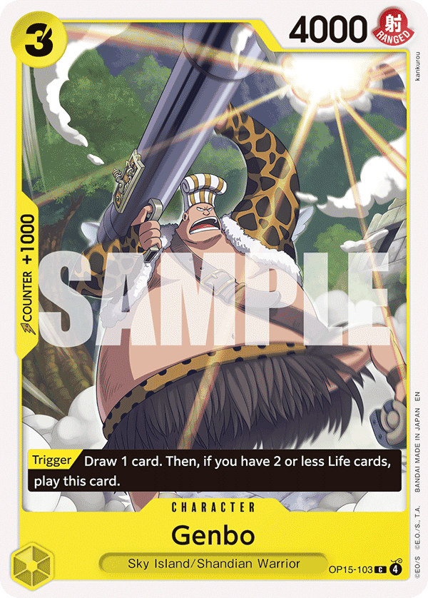 Genbo 2026 One Piece Adventure on Kami's Island