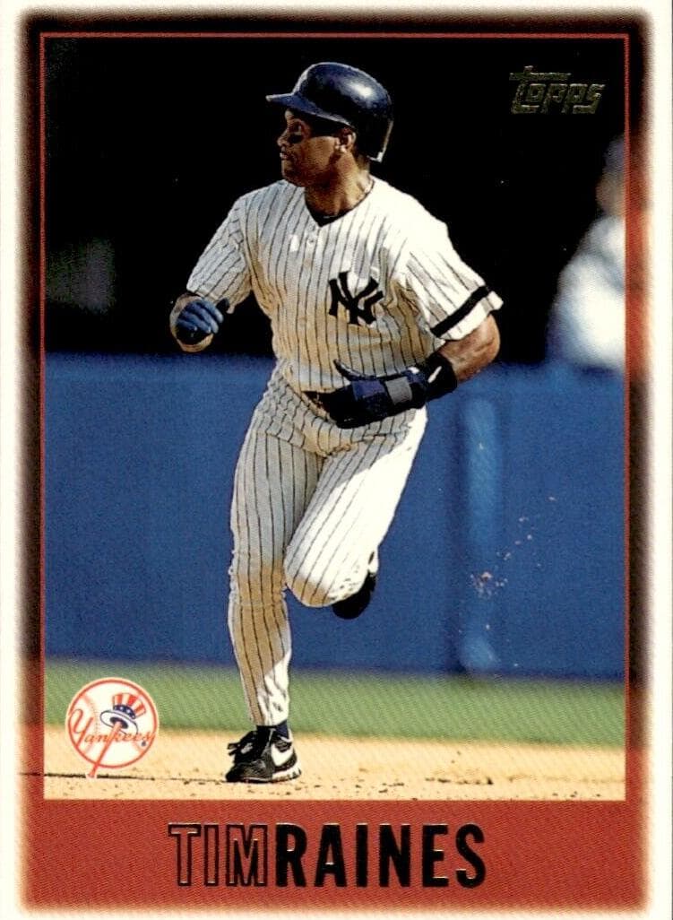 Tim Raines 1997 topps Topps