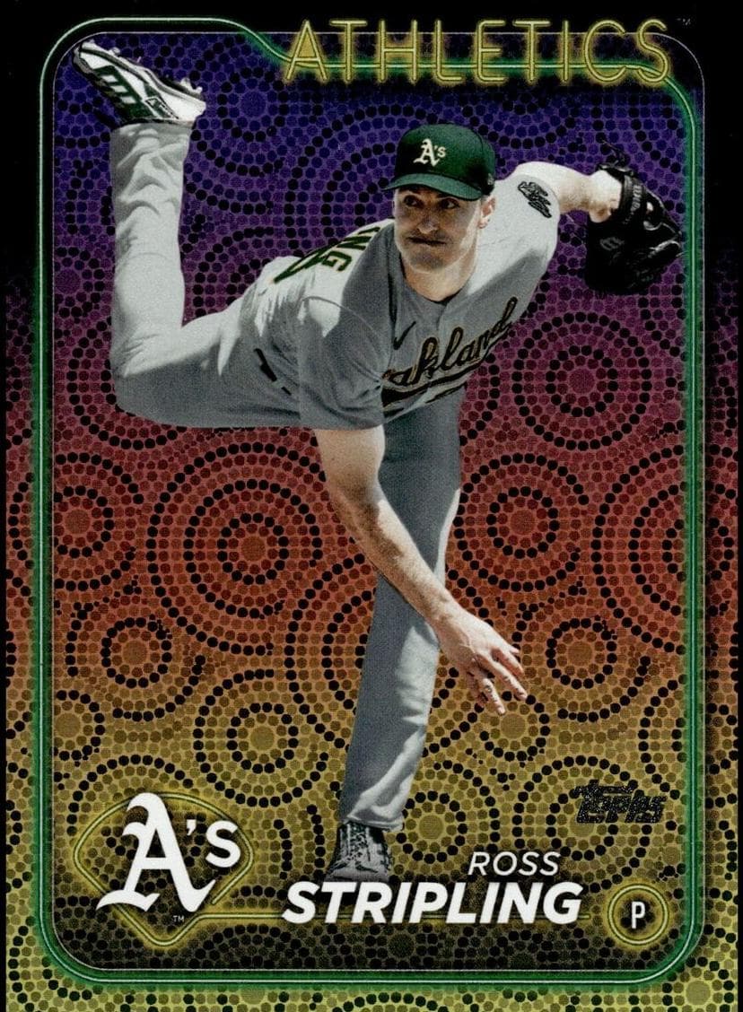 Ross Stripling trading card