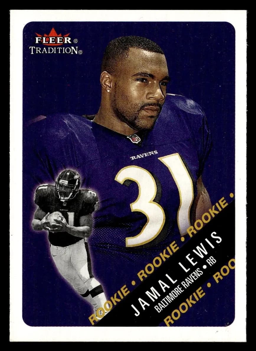 Jamal Lewis trading card