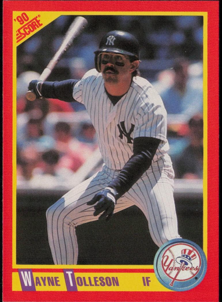 Wayne Tolleson trading card