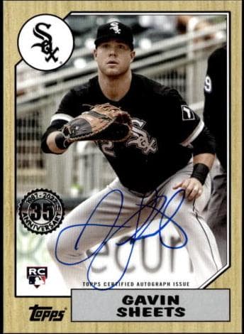 Gavin Sheets 2022 topps Topps