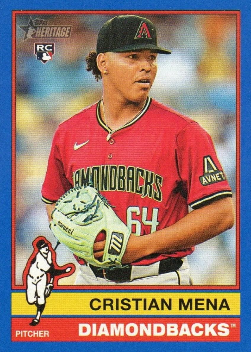 Cristian Mena trading card