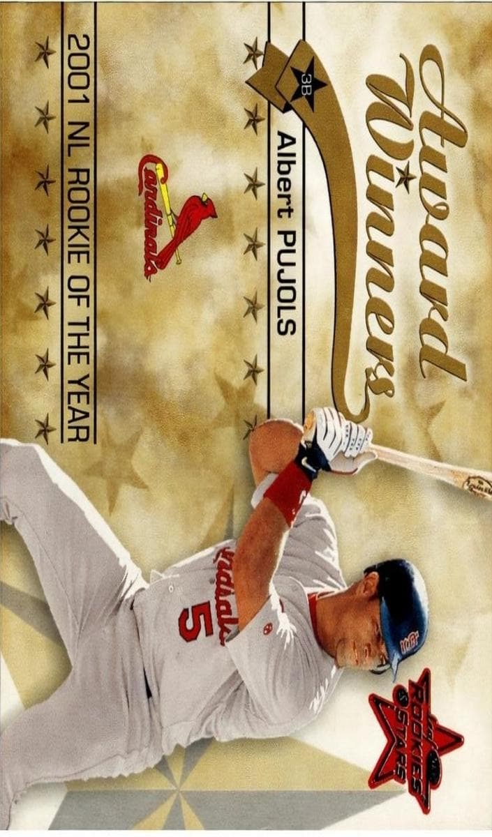 Albert Pujols 2002 leaf