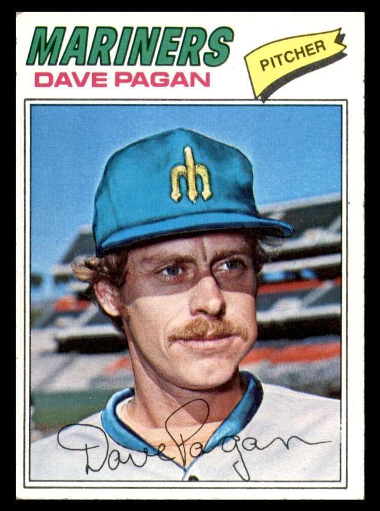 Dave Pagan 1977 topps Topps