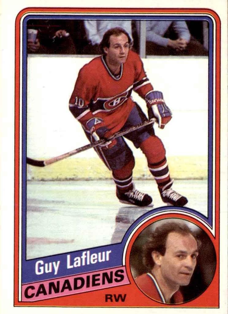 Guy Lafleur 1984 topps Topps