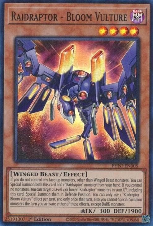 Raidraptor - Bloom Vulture 2024 Yu-Gi-Oh! Phantom Nightmare